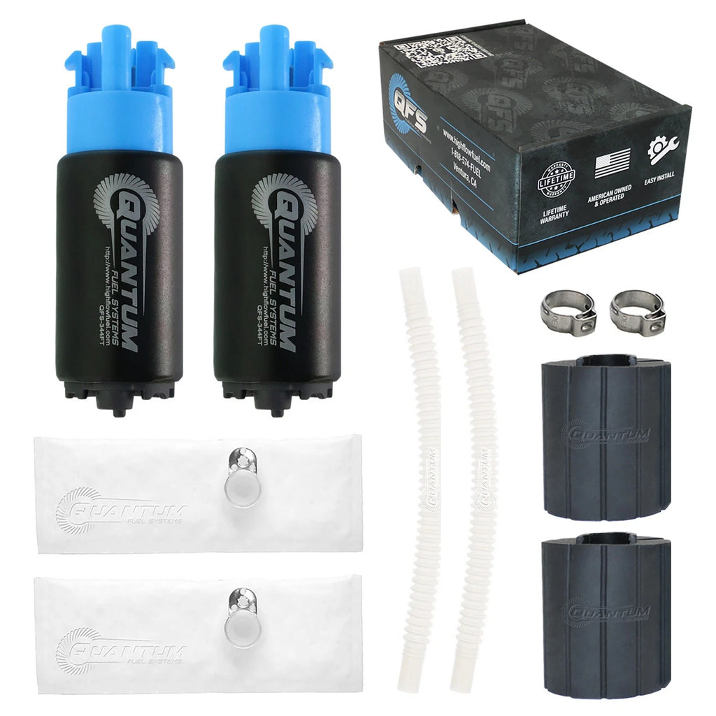 Dual Fuel Pump Kit for Ford Mustang (2003–2004) - QFS Flextech 340LPH