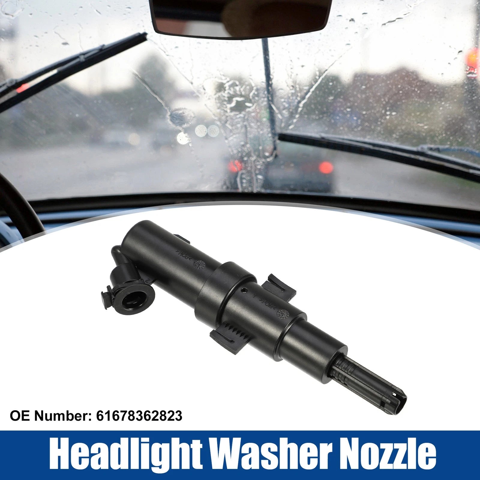 Right Headlight Washer Nozzle for BMW 325Ci E46 (1999–2006)