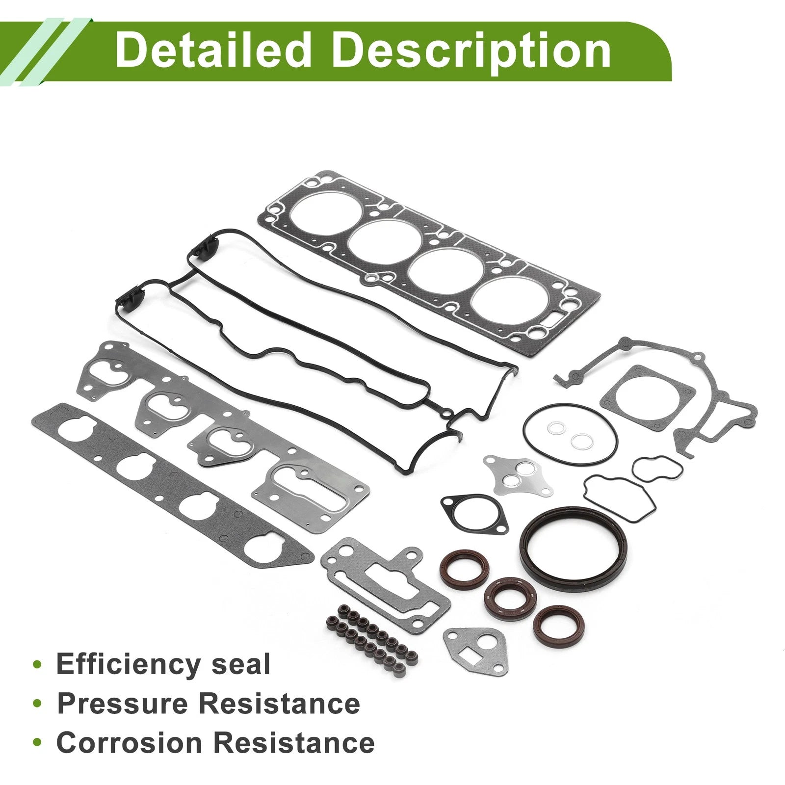 Cylinder Head Gasket Kit Replacement for Chevrolet Optra 2.0L (2004–2012)