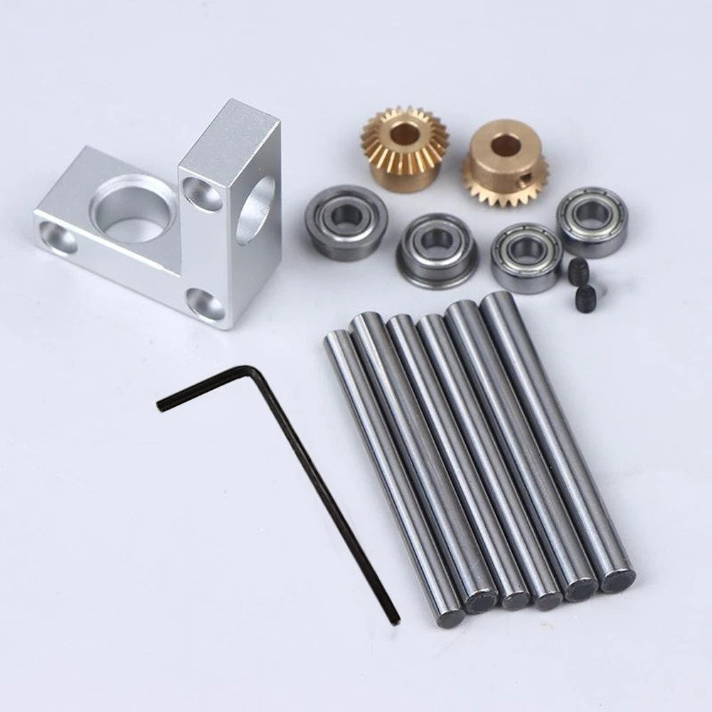Right Angle Gearbox for Mini (4mm 5mm Shaft, 50mm Length)
