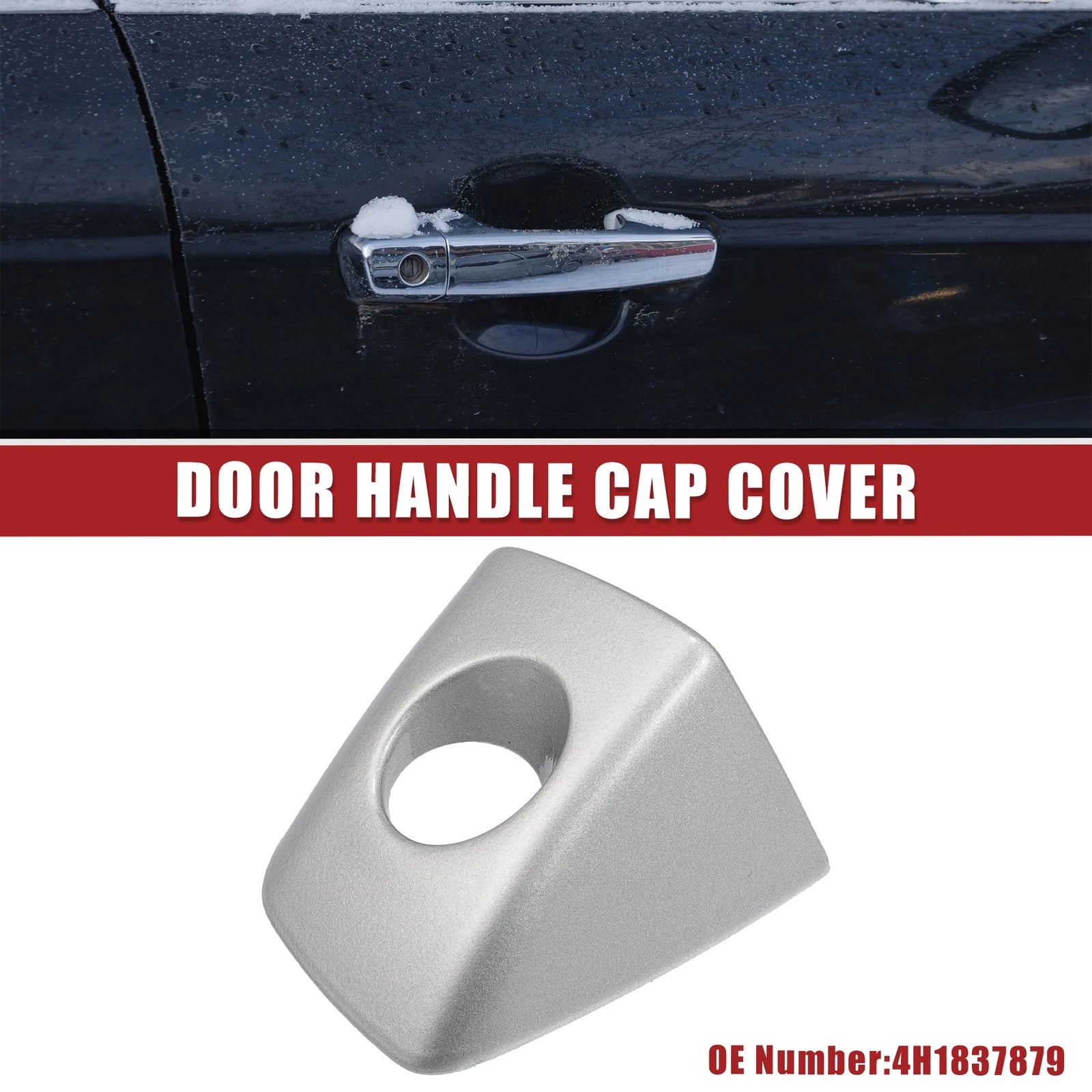 Front Left Door Handle Cap Cover Replacement for Audi A6 (2012–2018)