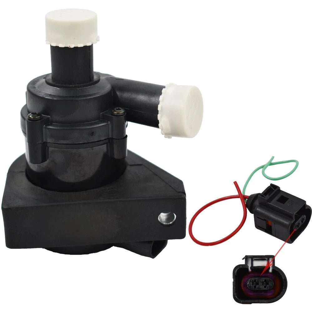 Auxiliary Cooling Water Pump & Plug for VW Jetta Golf Audi A3 Passat (2006–2010)