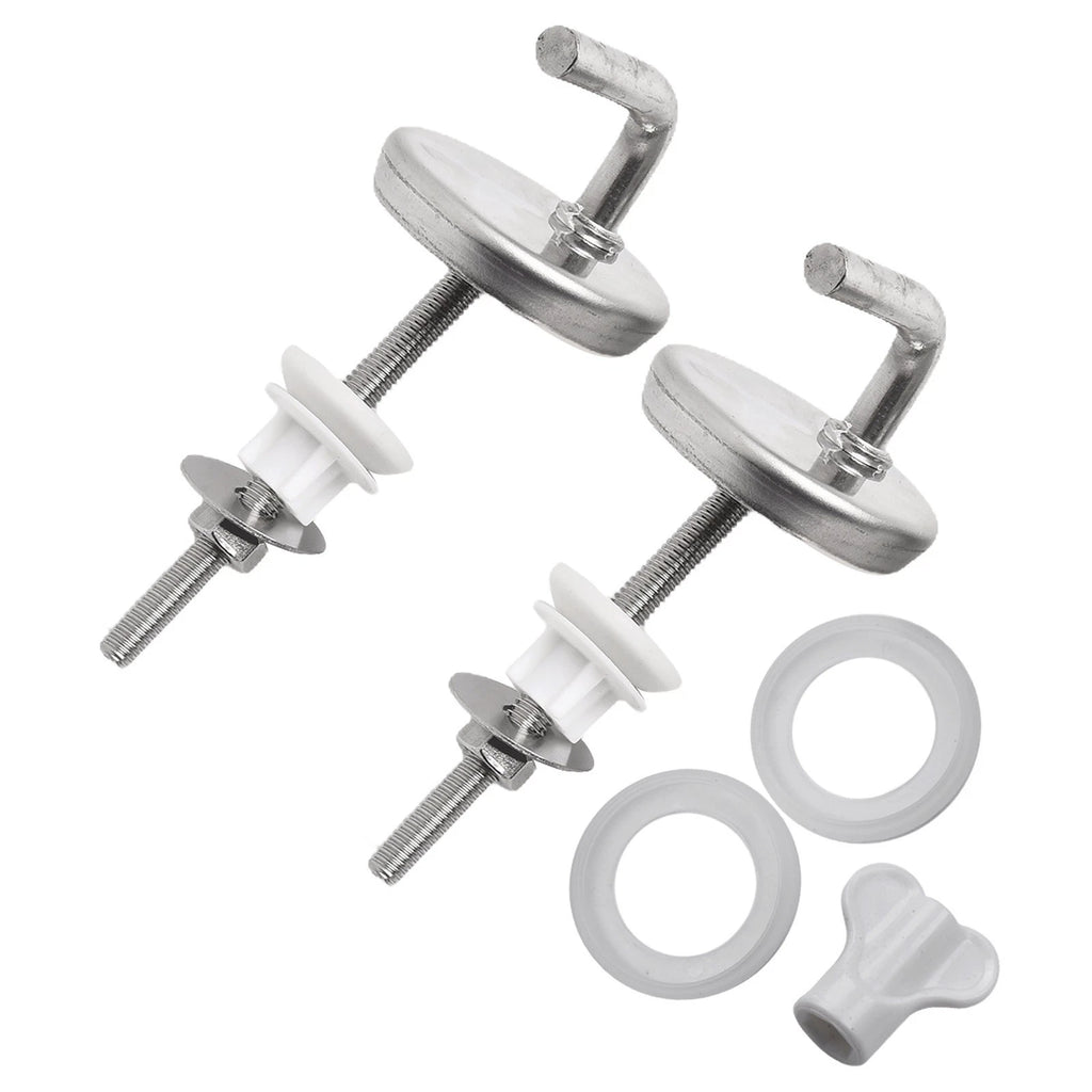 Toilet Seat Hinge Stainless Steel 2Pcs