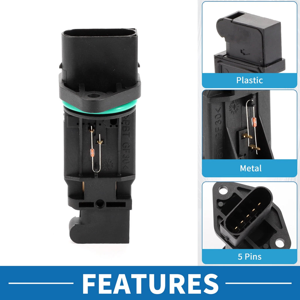 MAF Mass Air Flow Sensor Replacement for BMW 745i V8 E65 (2002–2003)
