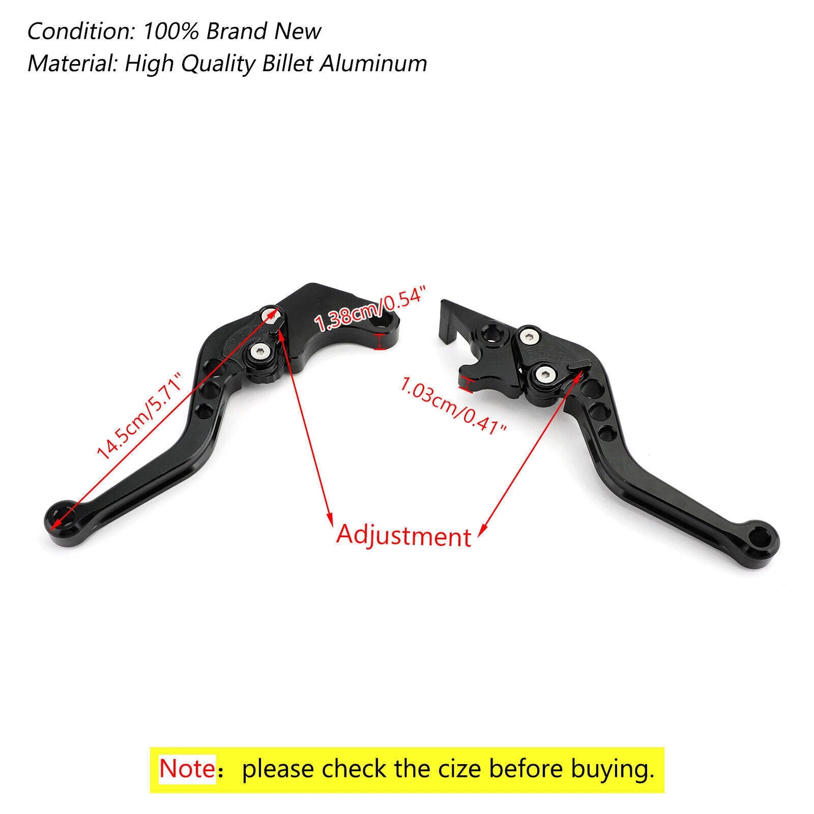 Brake Clutch Levers for Honda CBR300RR CB300F (2014–2016) CB500F/X (2013–2015) CBR250R (2011–2013)