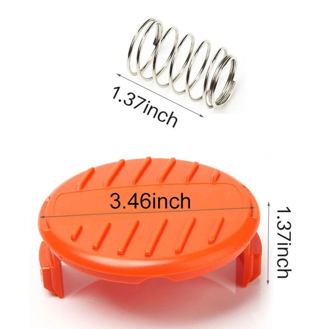 2X Hassle Spool Replacement Cover for Black and Decker Trimmers