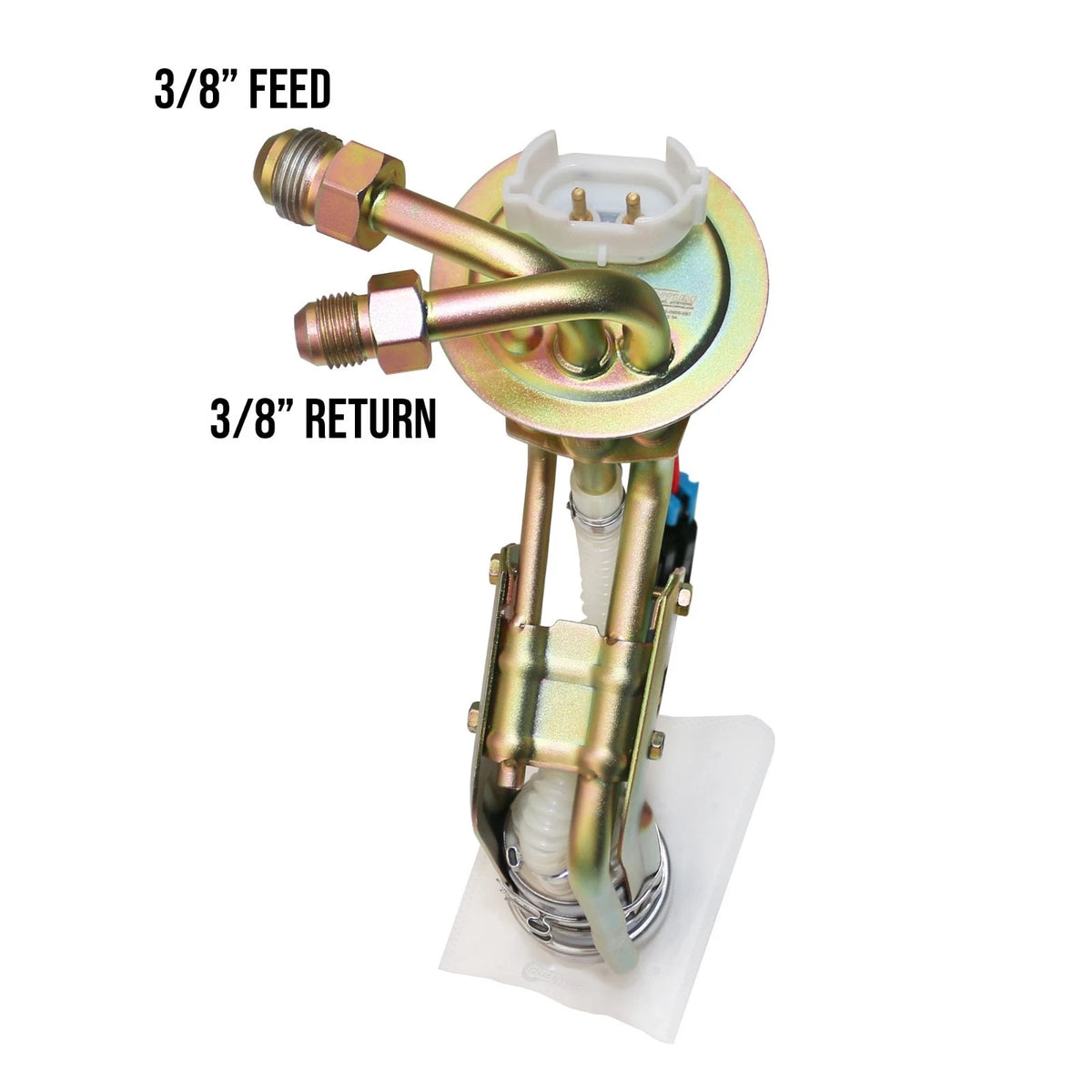 450LPH Fuel Pump for 1986-1997 Mustang -6AN, Walbro Compatible