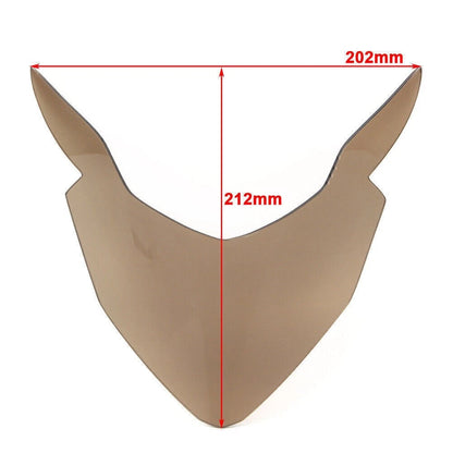 Smoke Front Headlight Guard Shield Lens Cover For Honda CB650F CBR650F CB500X