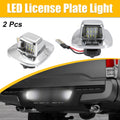 2X LED License Plate Light Assembly for Chevy C1500 C2500 (1990–1999)