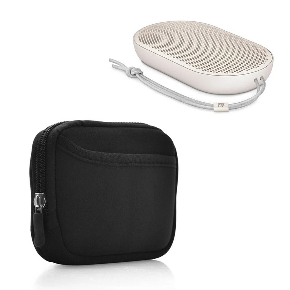 Portable Diving Material Case for P2 Wireless Speaker (15x10.5x3.2cm) Black