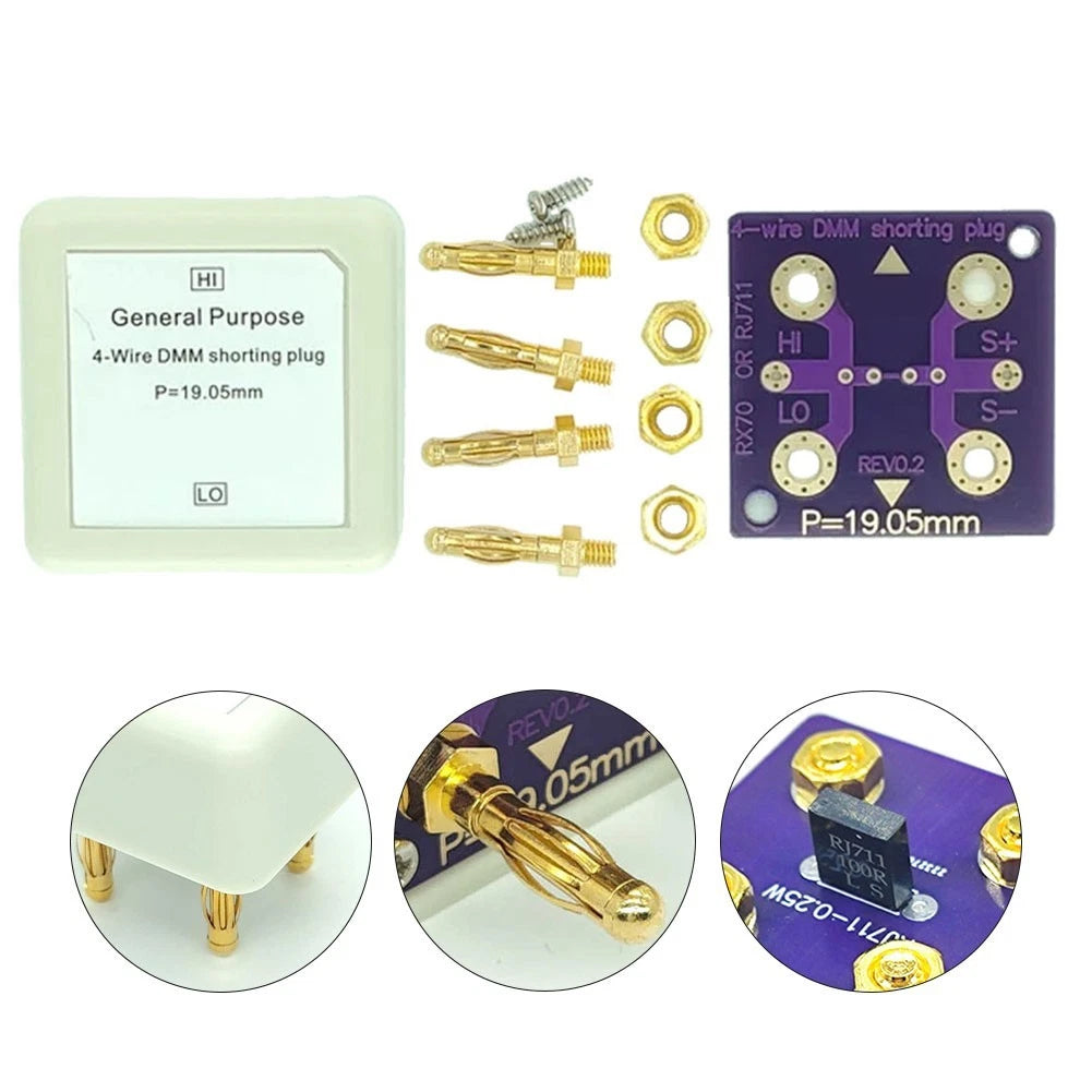 4 Wire Resistance Verification Tool for Digital Multimeters