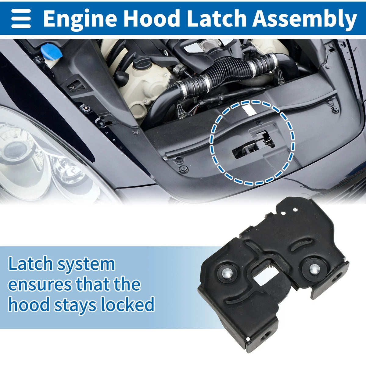 Hood Latch Assembly for Infiniti QX50 (2014–2017) No.6 56011BA0B