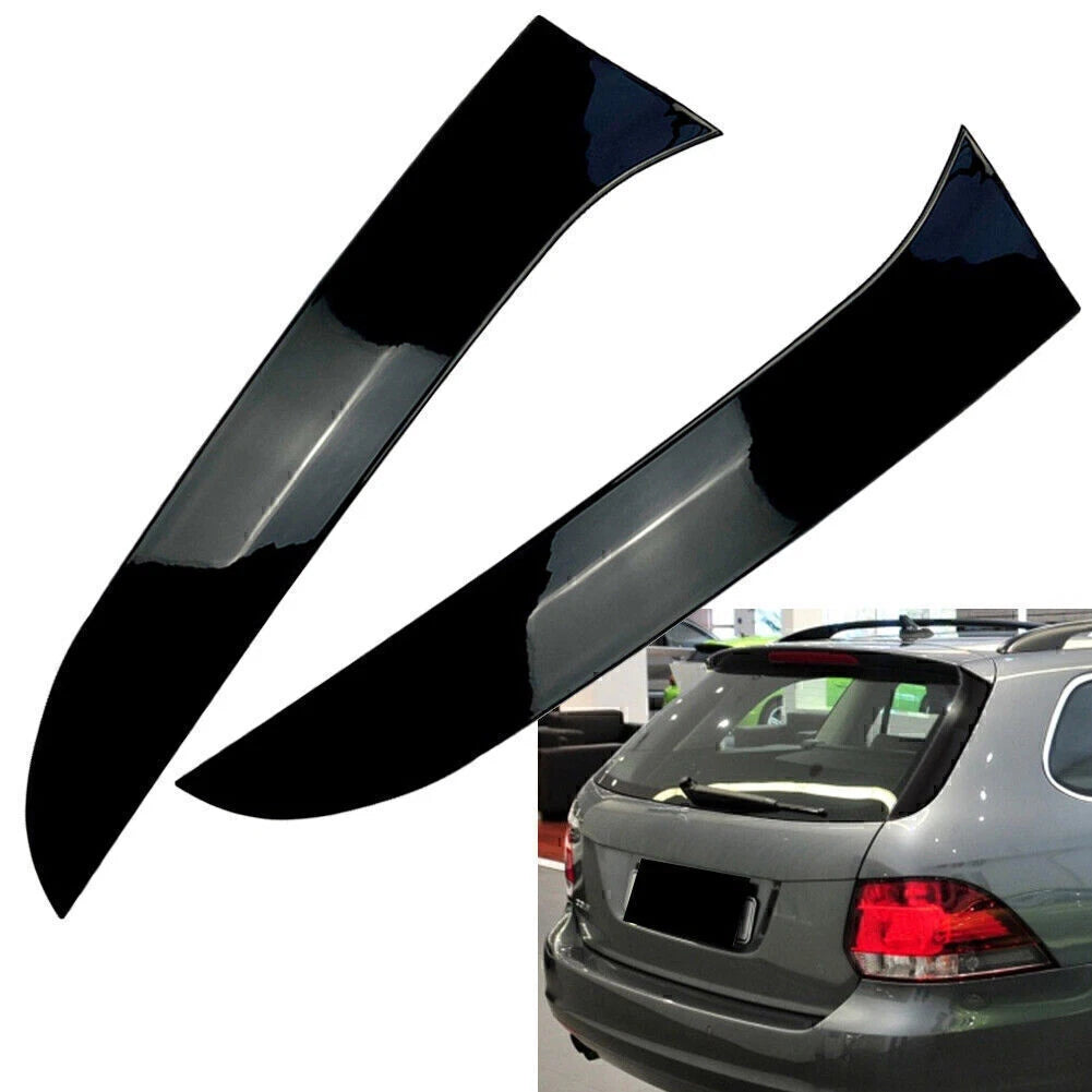 Rear Window Side Canard Spoiler Trim for Golf 6 MK6 (2009–2013)