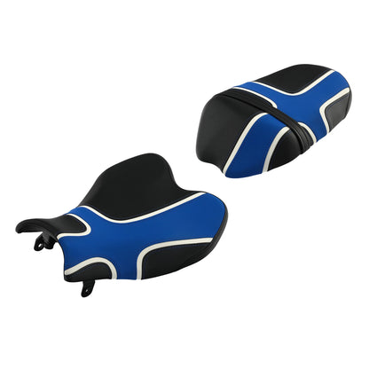 Rider & Passenger Seats for Suzuki GSXR1000 (2009–2016) - Black Blue