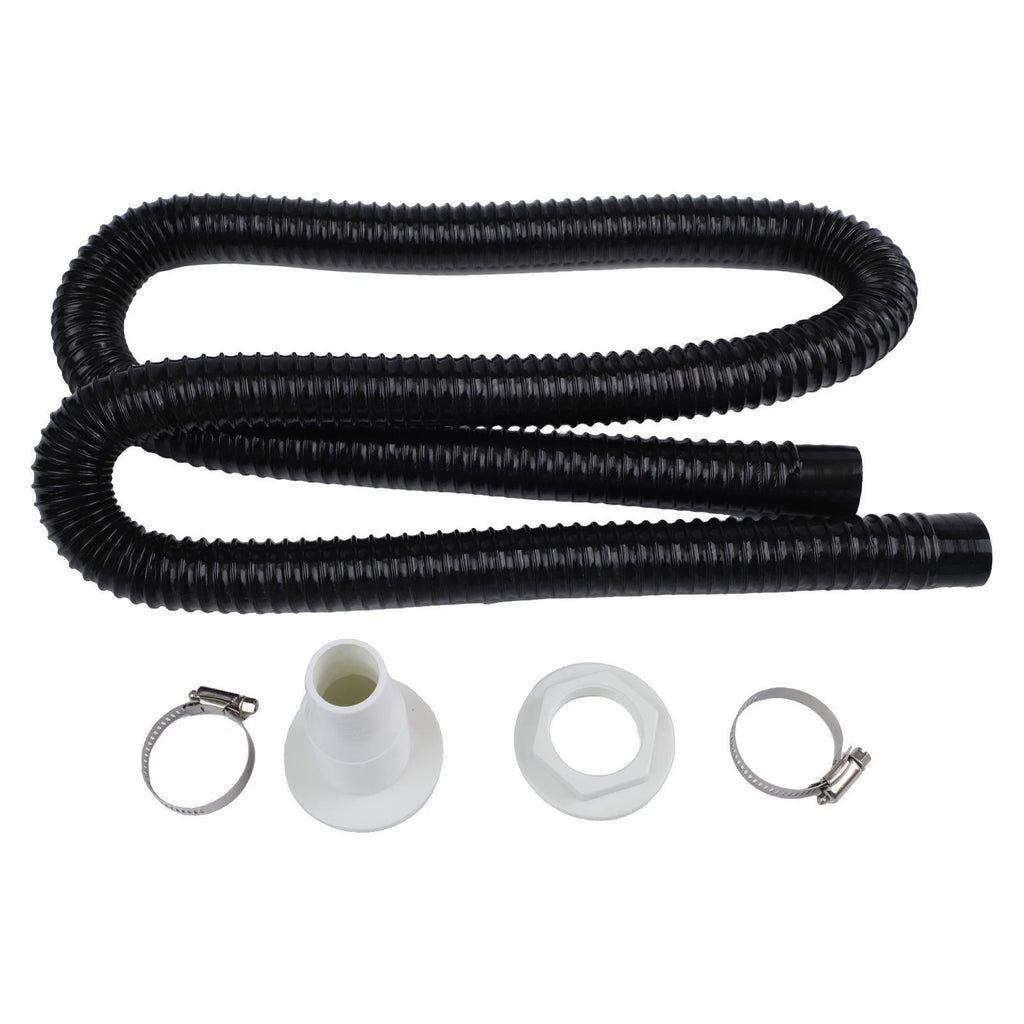 Bilge Pump Hose Set for Universal Applications (6ft, Includes Clamps & Connector)