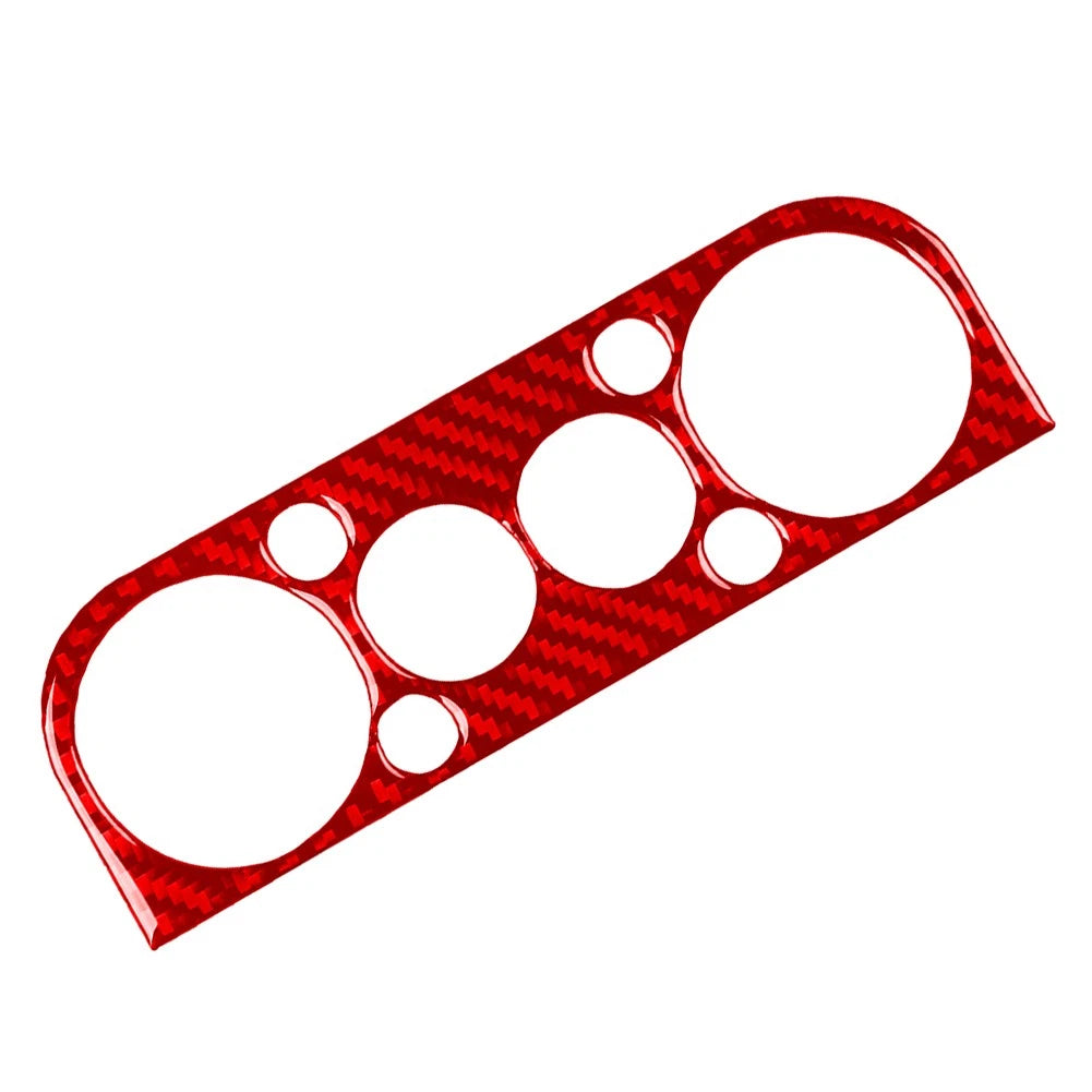 Red AC Climate Control Panel Cover Trim For BMW 3 Series E36 1991-1999