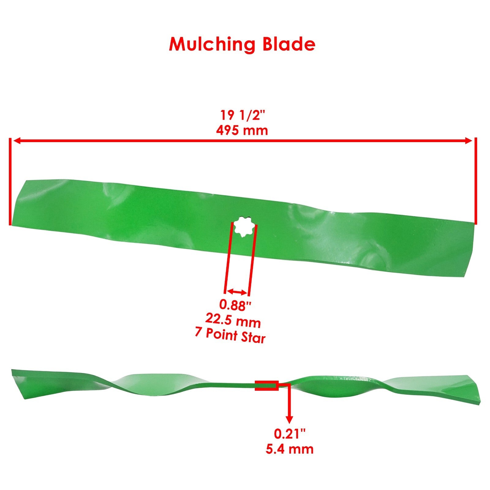 Spindle Blade Replacement for John Deere (2008–2014)