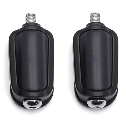 2X Black Slipstream Shifter Pegs for Harley Softail Deluxe / Springer Classic
