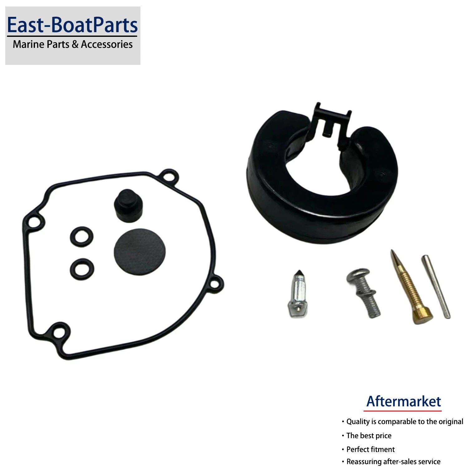 Carburetor Repair Kit 346-87122 346871220M for Tohatsu Nissan 25 30 HP Outboard (1990–2023)
