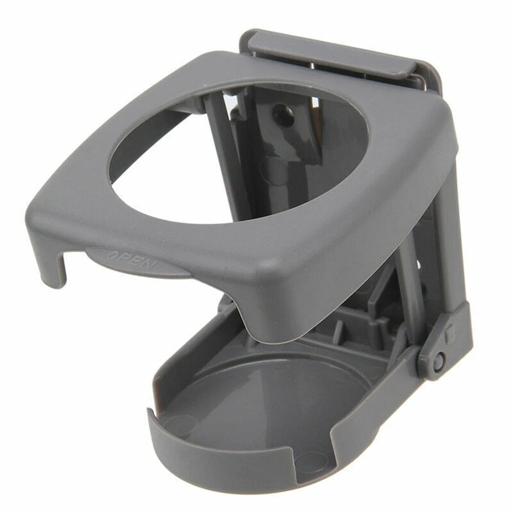 Folding Drink Bottle Can Stand for Car SUV VAN (Grey)