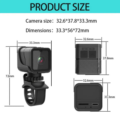 1080P HD Motorcycle Sports Camera Dash Cam Action DVR for Bikes