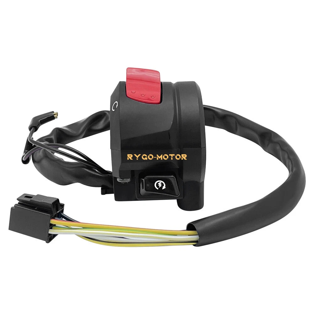 Handlebar Control Switch Start Kill Stop Button for Suzuki GSXR600 GSXR750 (2006–2007)