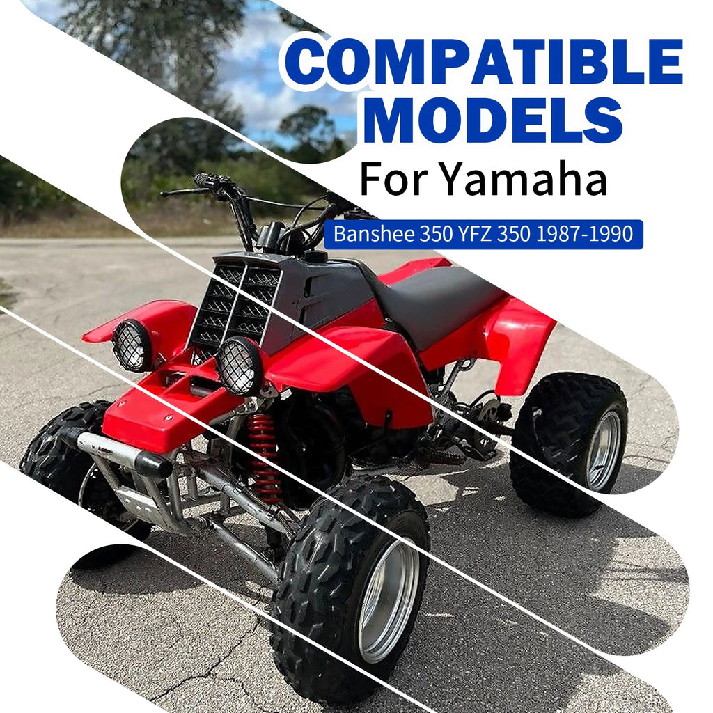Front A-Arm Bushings Collar Cover Kit for Yamaha Banshee 350 (1987–1990)
