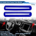 Air Condition Outlet Vent Trim Cover Frame for Dodge Challenger (2015–2023)