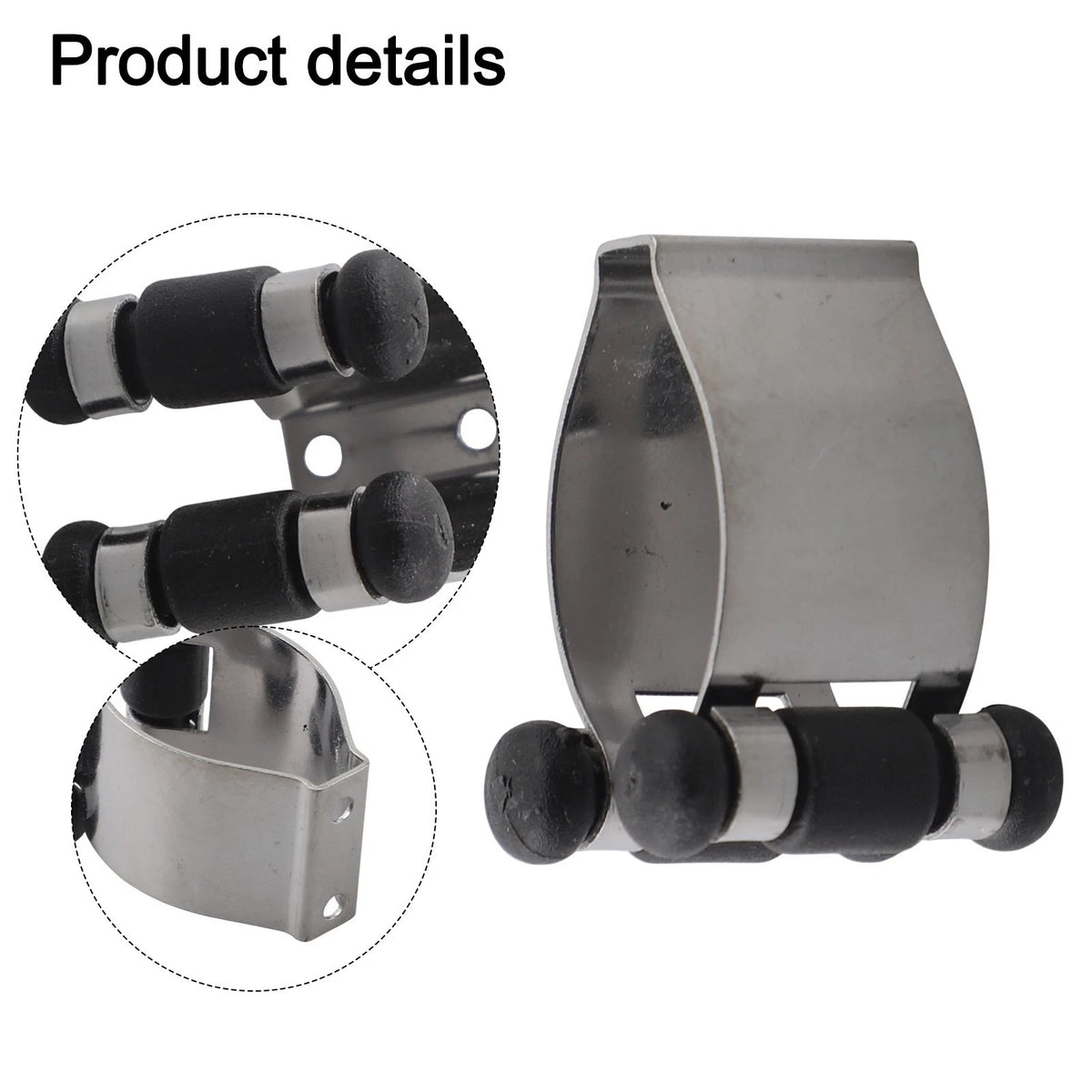 Set of 8 Space Saving Wall Mounted Clips for Pool Cues