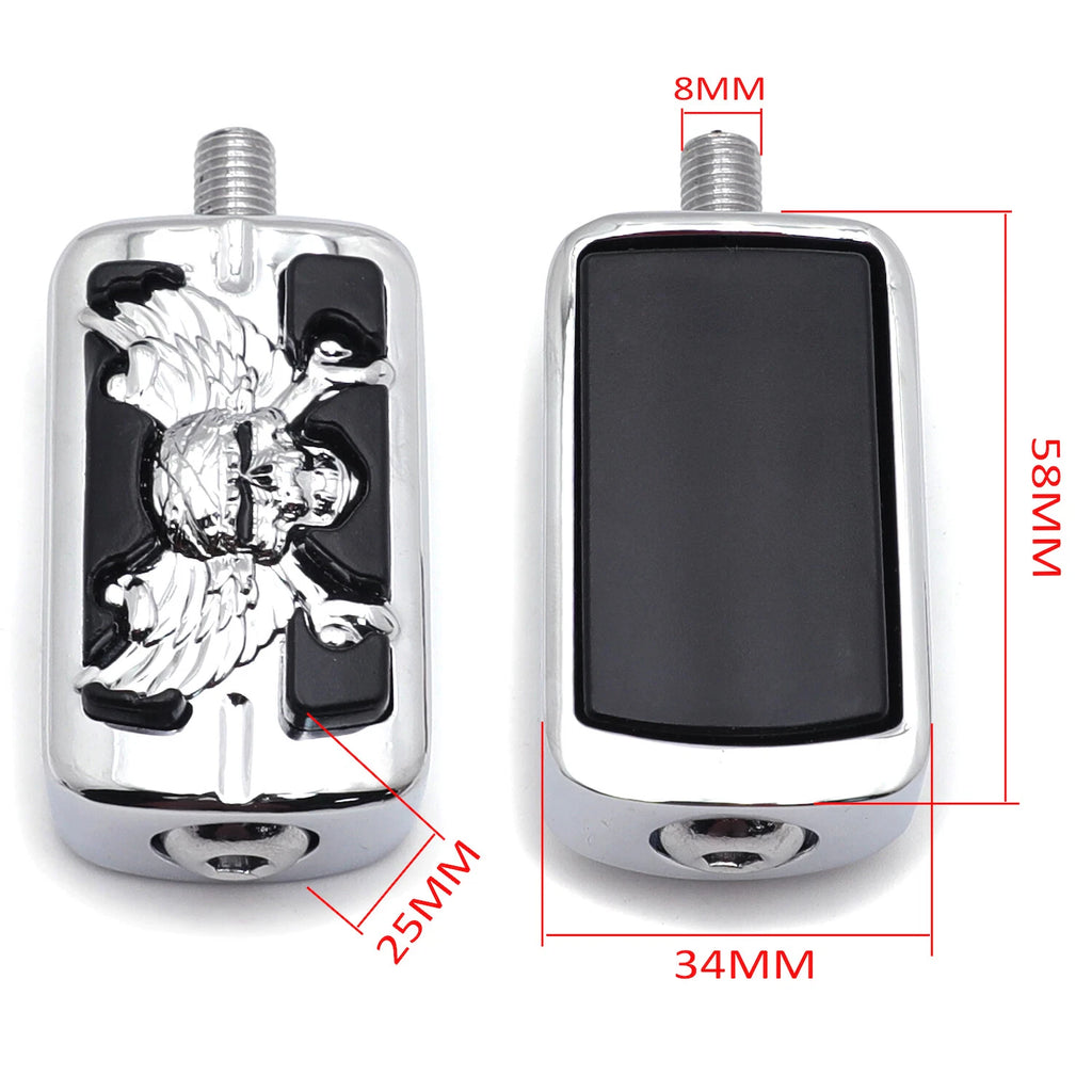 Foot Peg Pedal for Harley Davidson Dyna V-Rod Softail (1987–2014)