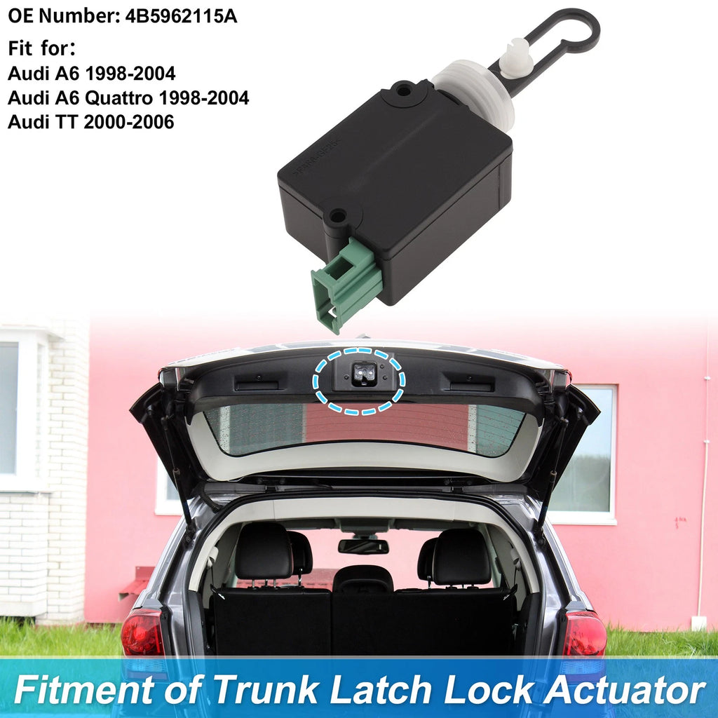 Rear Trunk Latch Lock Actuator for Audi A6 (1998–2004) 4B5962115A