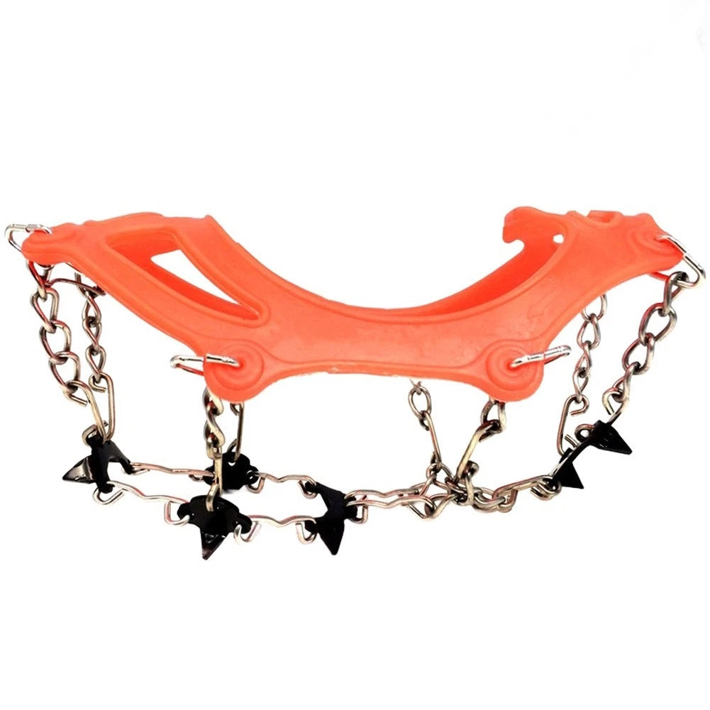 8 Steel Teeth Crampons for Outdoor Ice Climbing and Snow Hiking