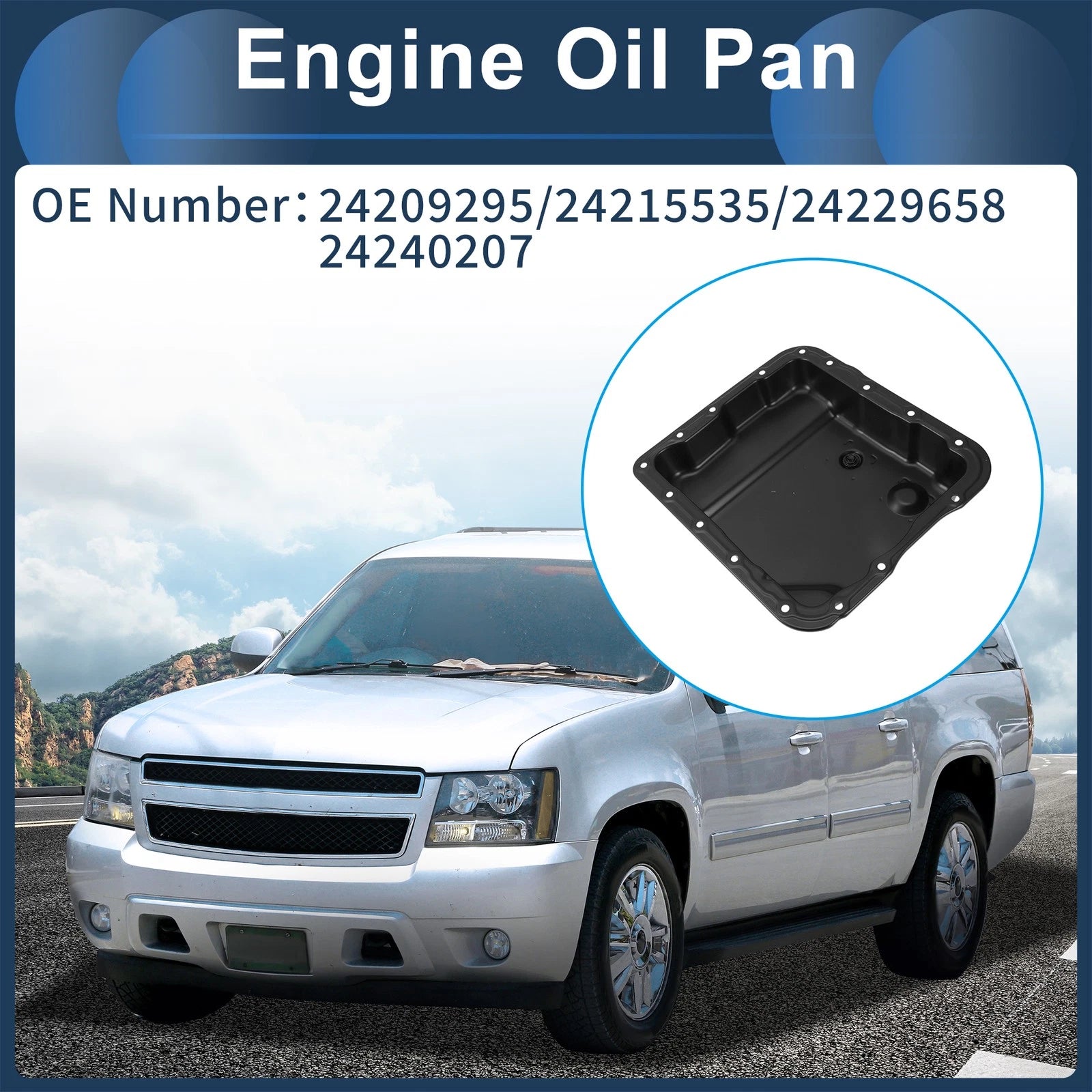 Engine Oil Pan Replacement for Chevrolet Suburban 1500 (2007–2008)