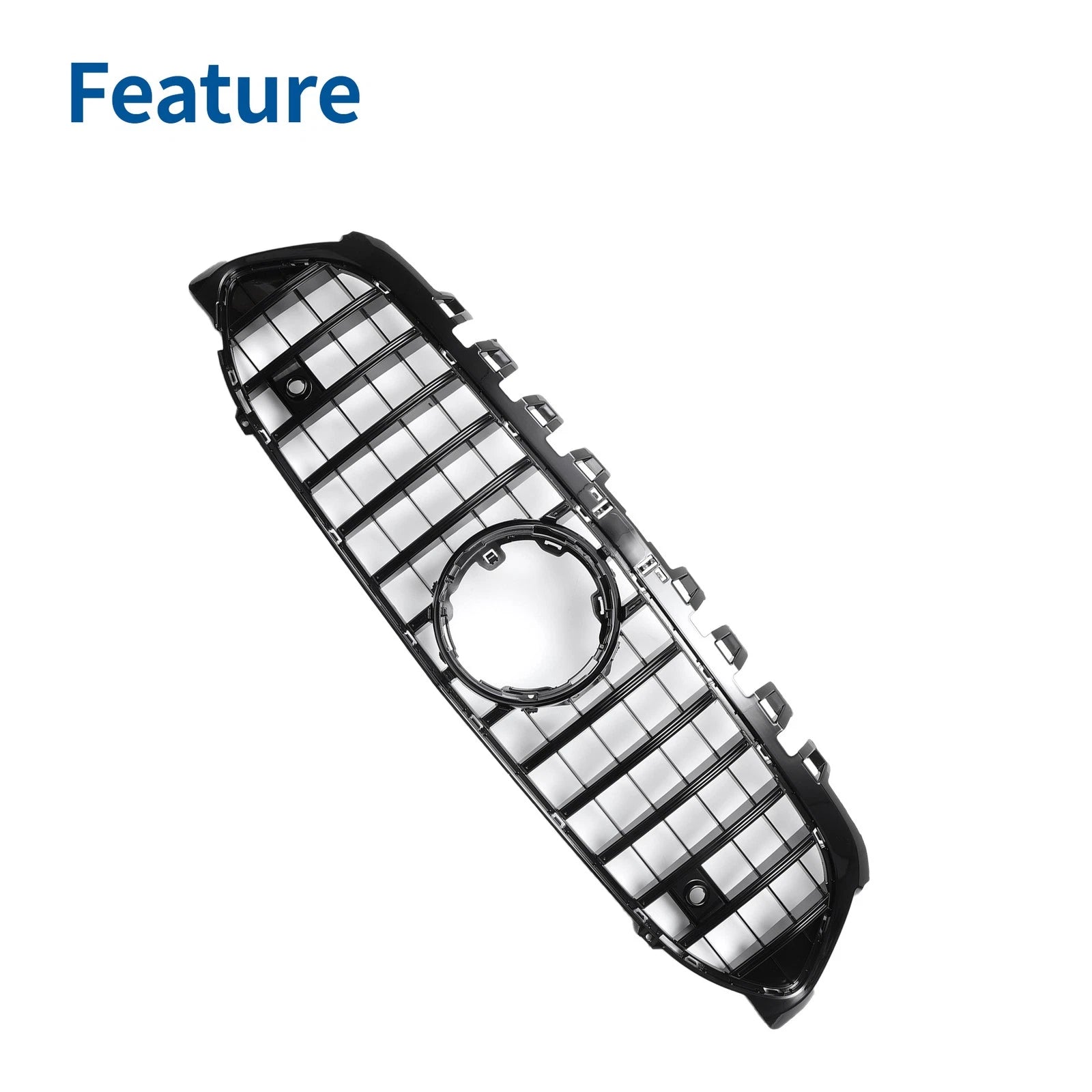 Front Upper Bumper Grille for Mercedes-Benz (without Hole)