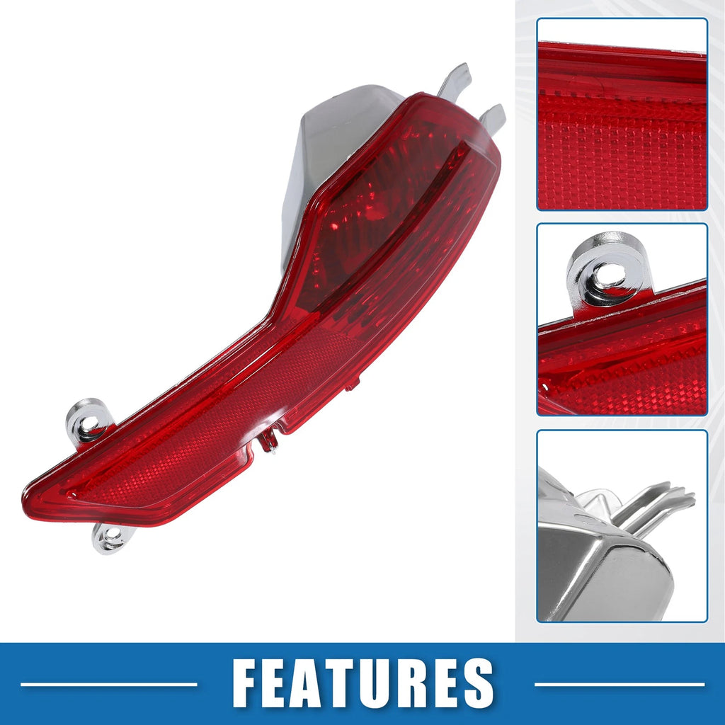 Rear Right Bumper Fog Light Reflector Replacement for BMW X6 E71 E72 (2009–2014)