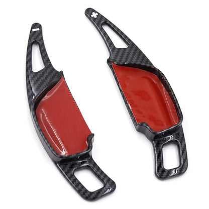 Steering Wheel Shift Paddle Extensions for Toyota Mark X Levin Camry (2004–2020) - Black ABS Pair