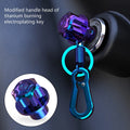 Key Head Cover for CNC Motorcycles (Burn Blue)
