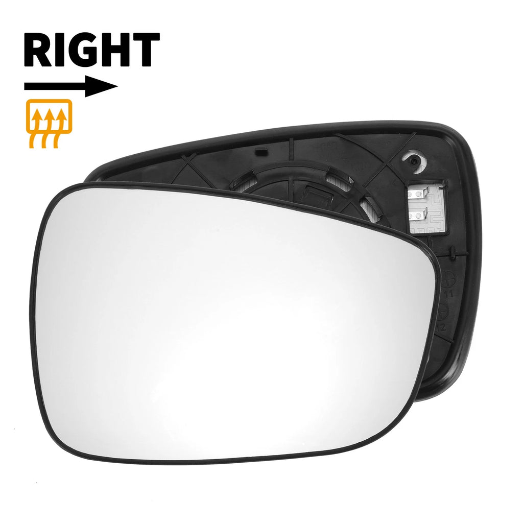 Heated Right Side Mirror Glass Replacement for Hyundai Accent (2011–2017)