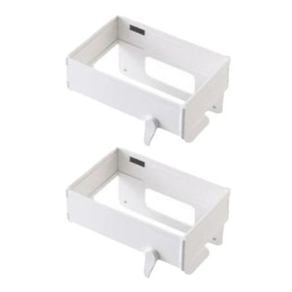 2X Foldable Plastic Trash Bag Holder for Kitchen and Outdoor Use