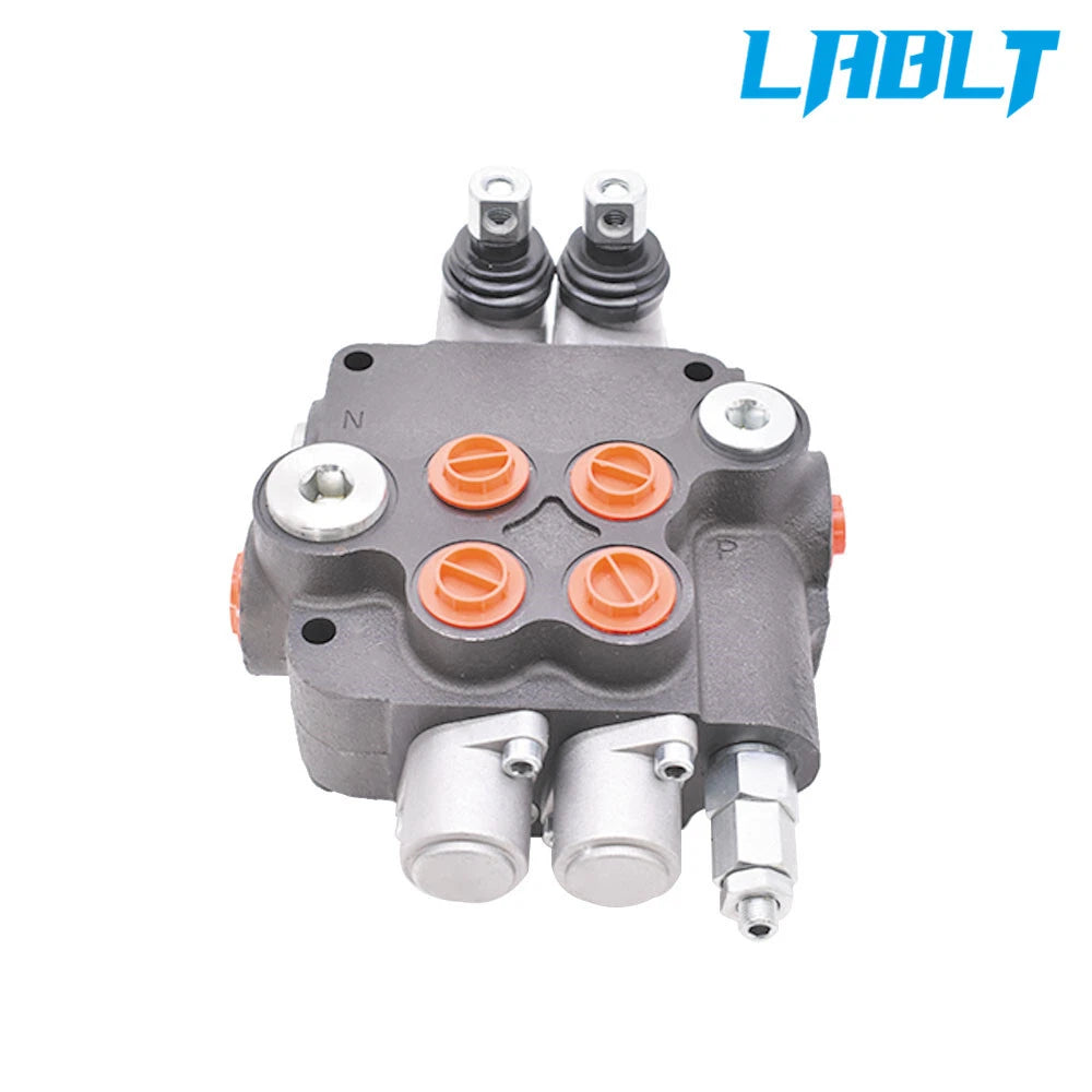 2X Spool Hydraulic Control Valve for SAE Applications (21 GPM)