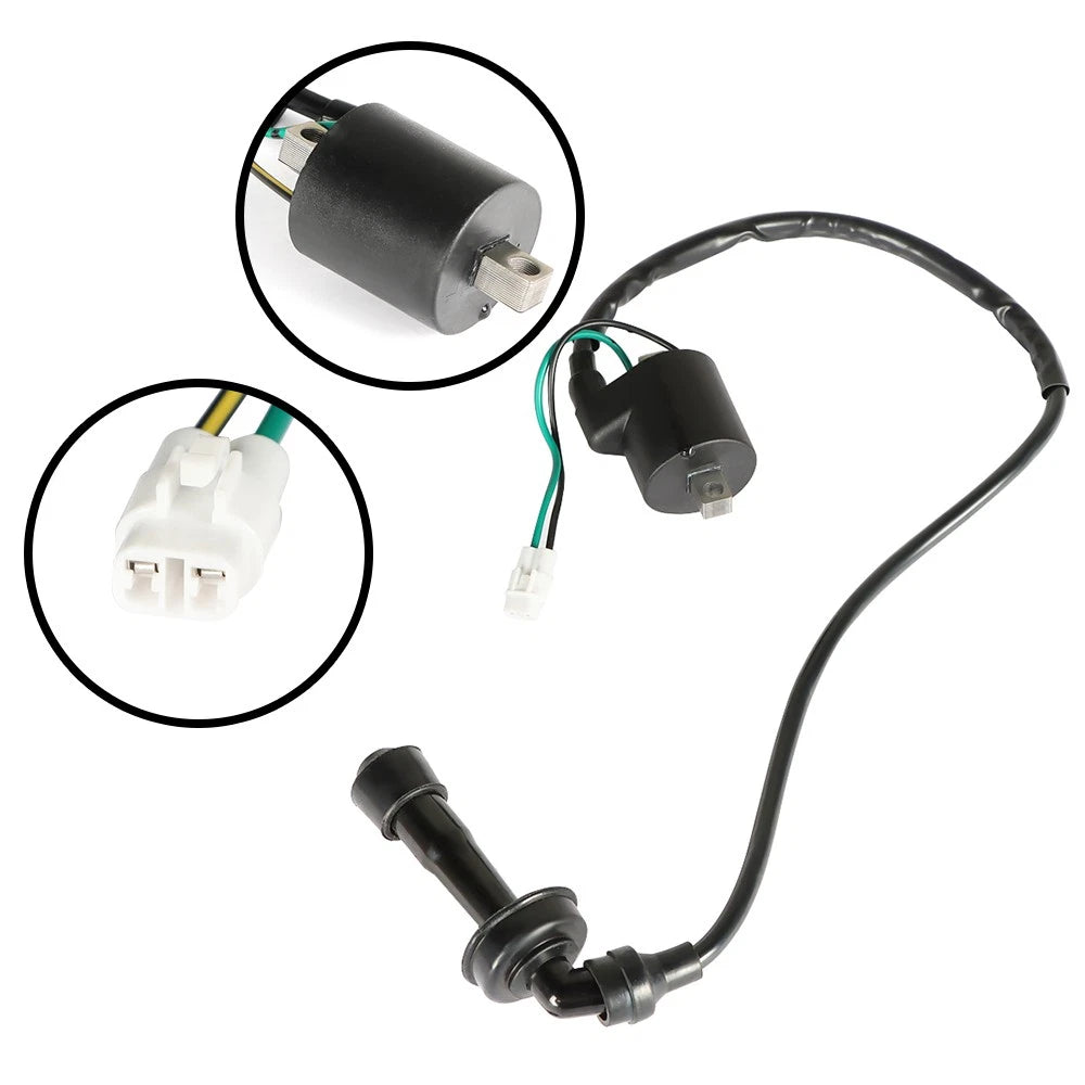 Ignition Coil & Spark Plug Cap for Suzuki Quadracer 450 LTR450 (2006–2009)