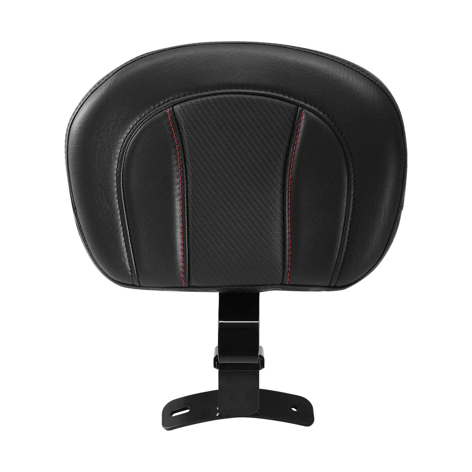 Black Front Rider Driver Backrest for Harley Touring Street Glide (2009–2023)
