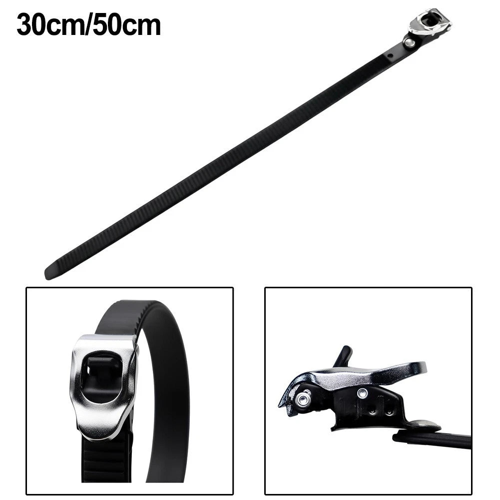 Adjustable Buckle Strap Set for Inline Roller Skates and Skis (30cm, 50cm)