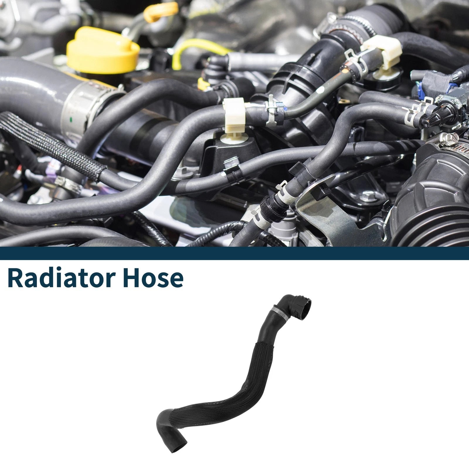 Radiator Hose Replacement for BMW 740Li 2013–2015 Rubber Coolant Pipe