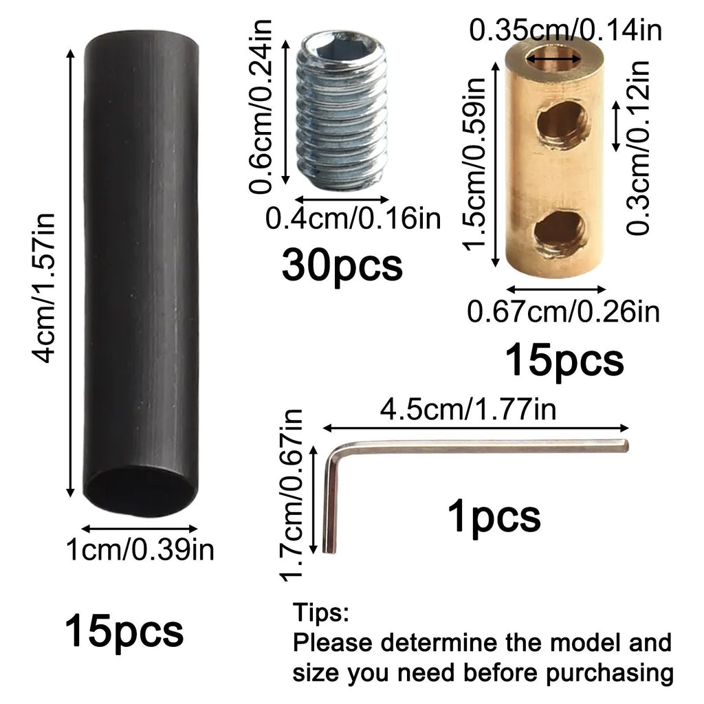 Wire Splice Kit with Shrink Tubes and Screws for Easy Install