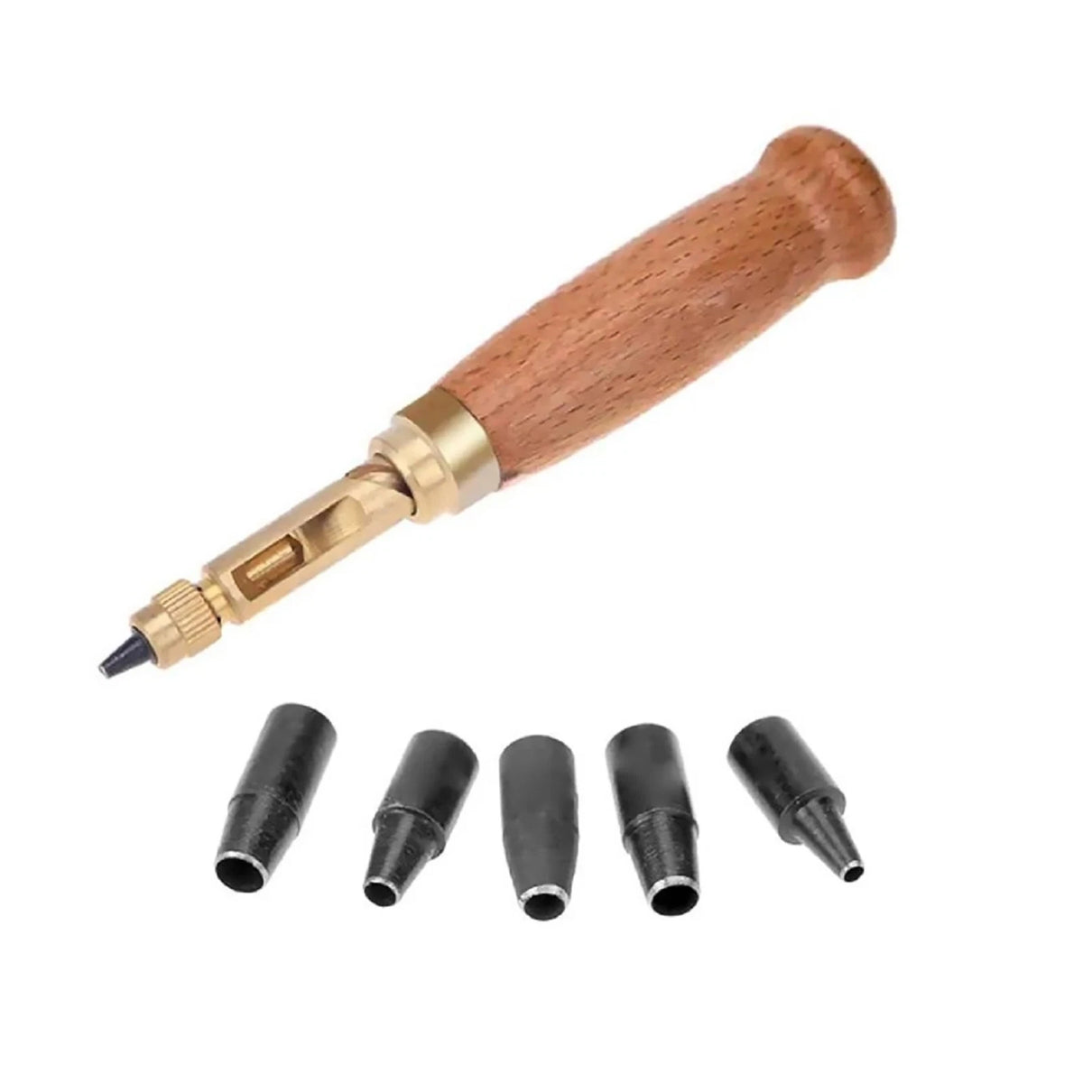 Adjustable Automatic Belt Screw Puncher Tool for Leather Belts