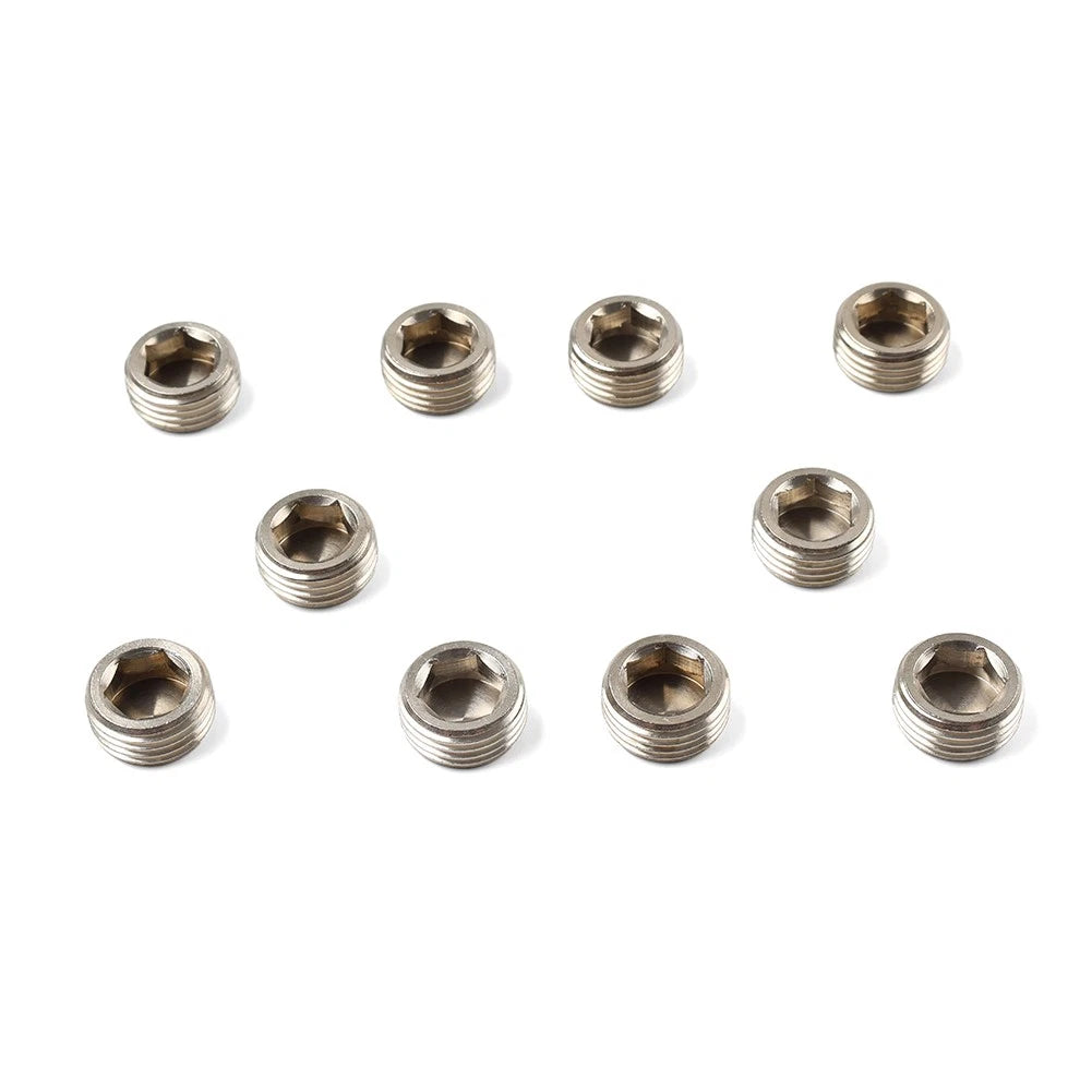 10pcs Hex Counter Sunk Plug Air Pipe Fitting 1/2 Inch G Male Adapter