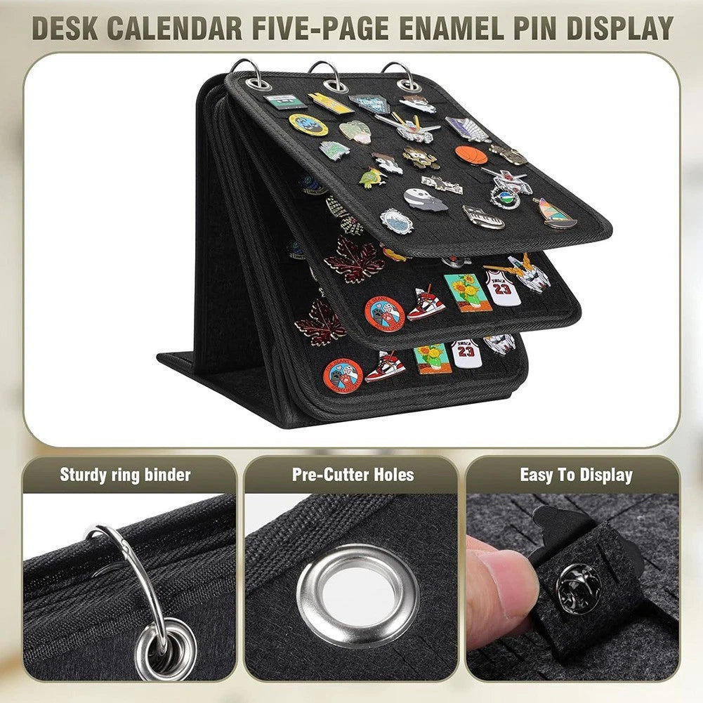 Brooch Storage Organizer for Compact Collection Showcase