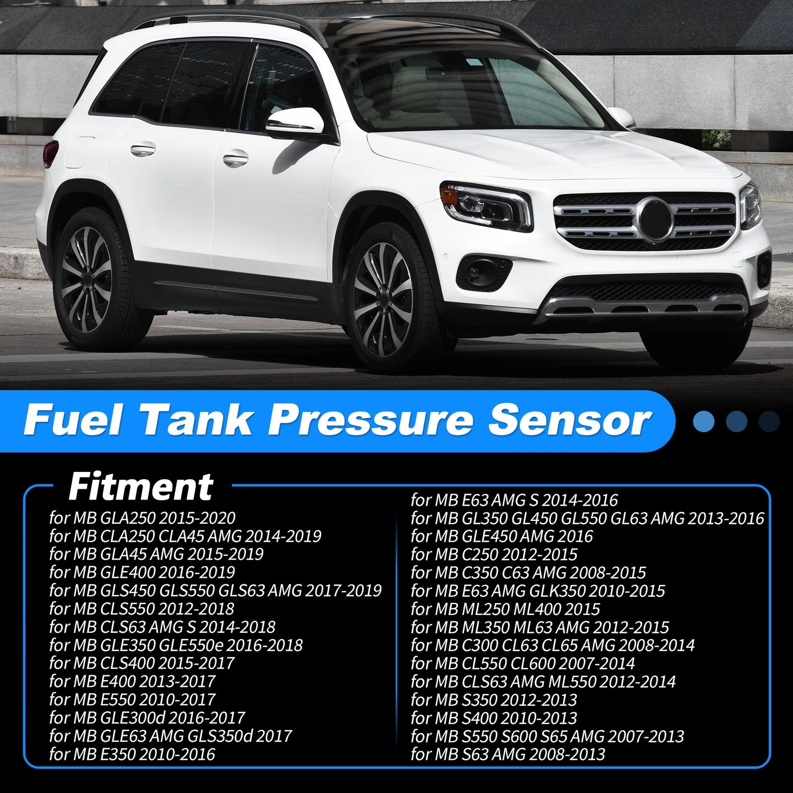 Fuel Tank Pressure Sensor Replacement for Mercedes-Benz C250 C300 (2015–2021)