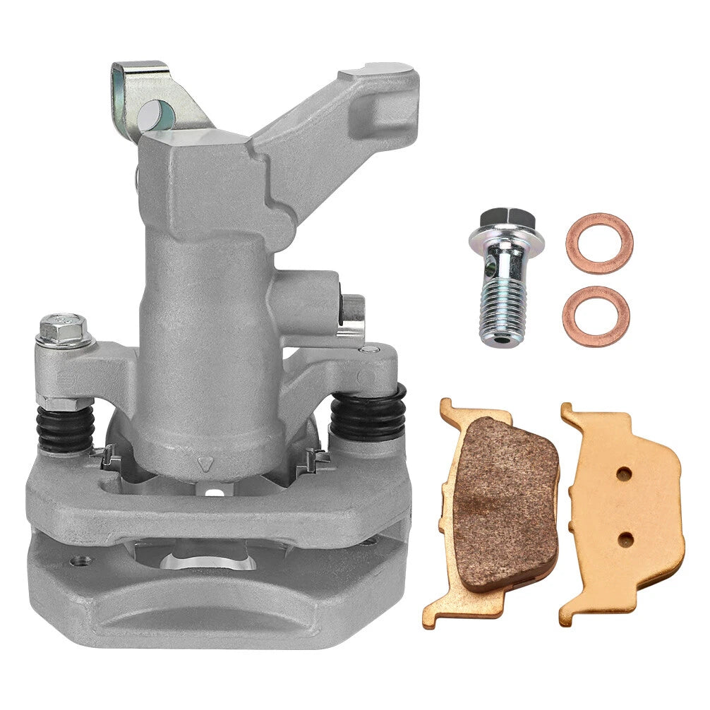 Rear Brake Caliper & Sintered Pads for Honda Rincon 650 680 (2003–2023)